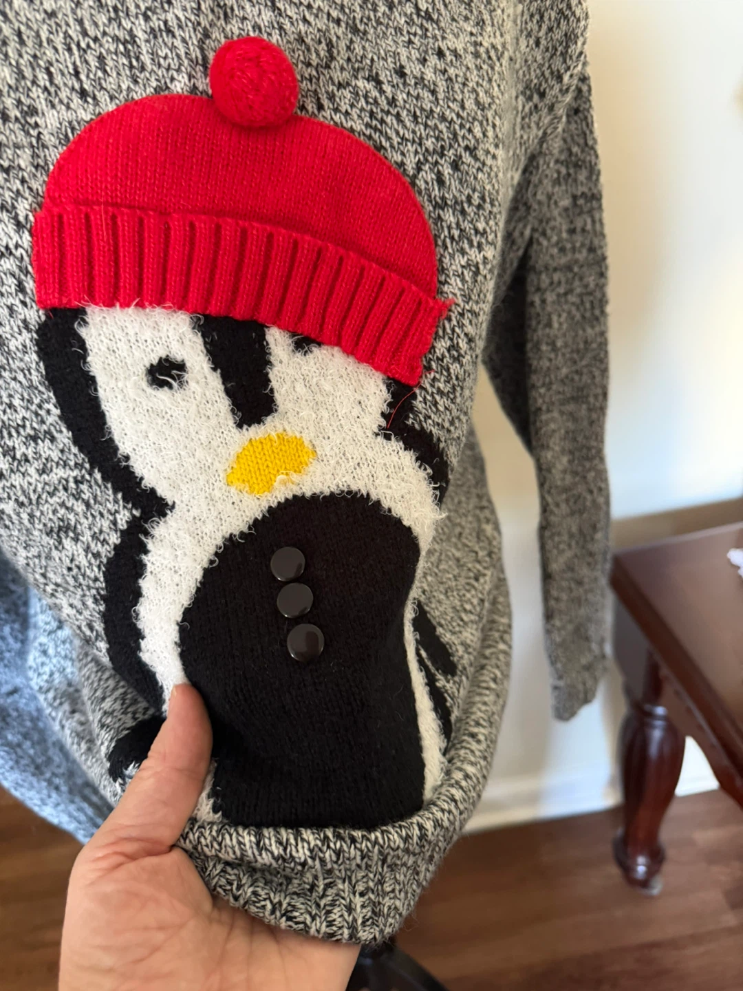 Ladies ,It's Our Time Penguin Sweater XL - photo 3