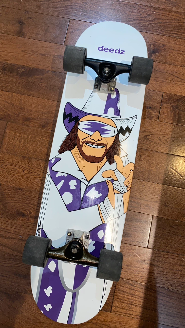 8.3” enjoi skateboard cruiser complete & thunder trucks