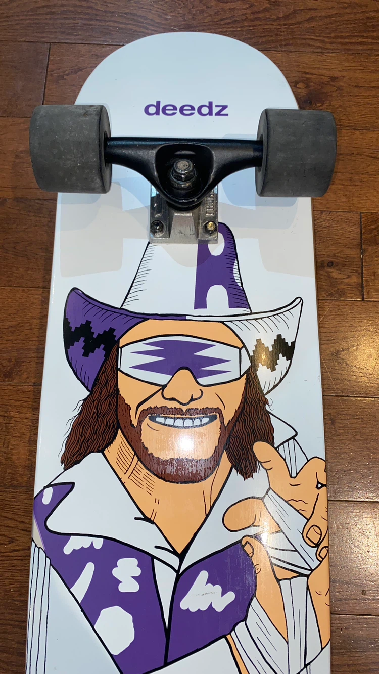 8.3” enjoi skateboard cruiser complete & thunder trucks - photo 2