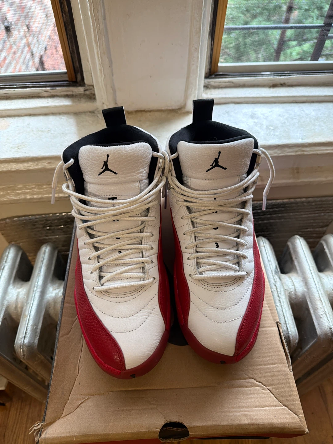 Air Jordan 12 Retro White Red - photo 2