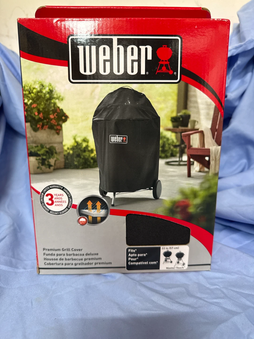 Weber Premium Grill Cover for 22 inch Charcoal Grills