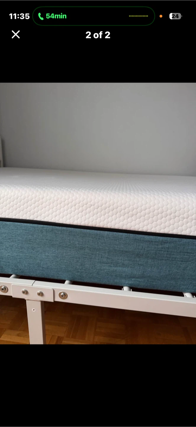 Moving Sale- Bedframe plus Mattress - photo 2