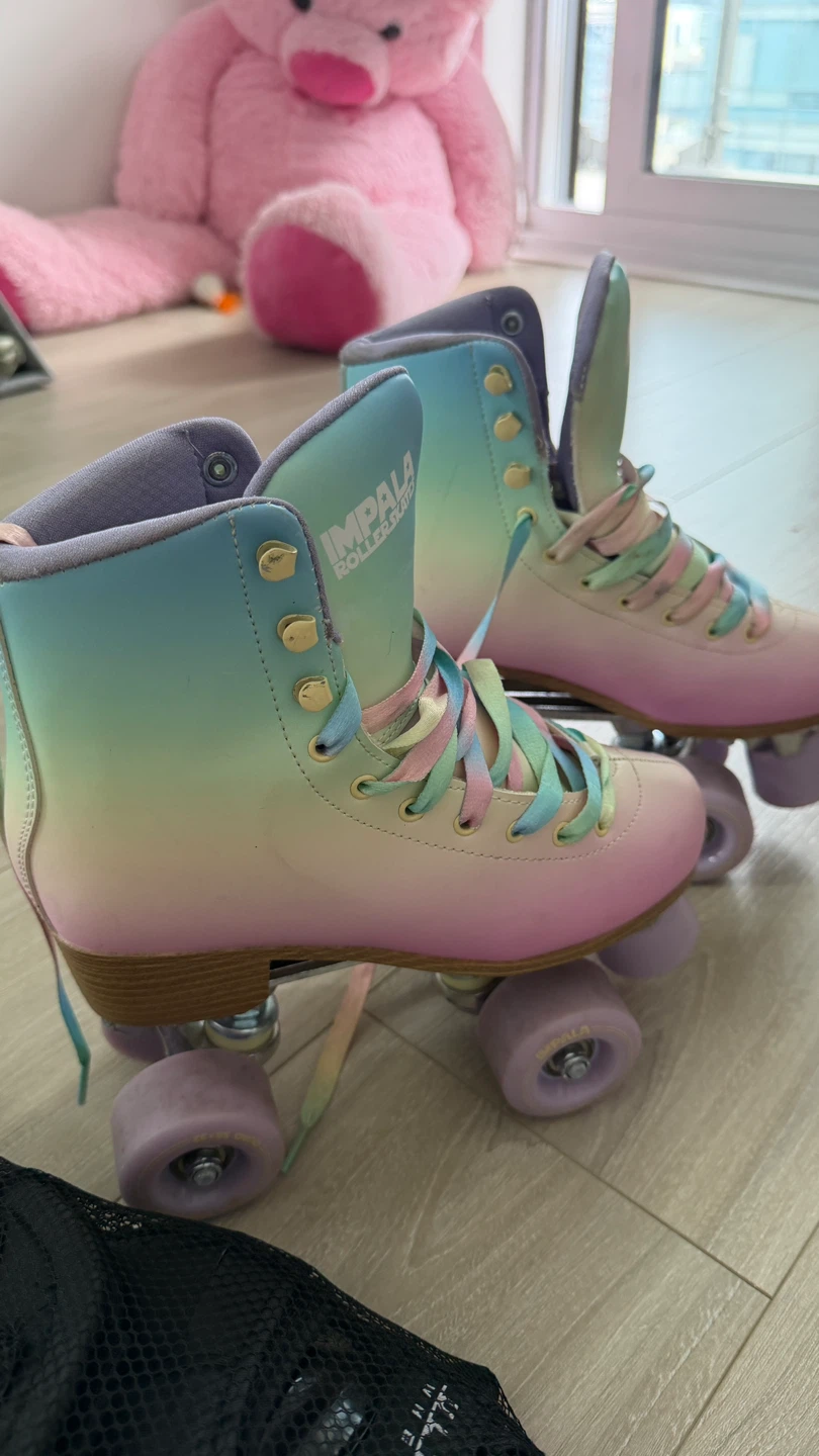 Impala Roller Skates with Protective Gear