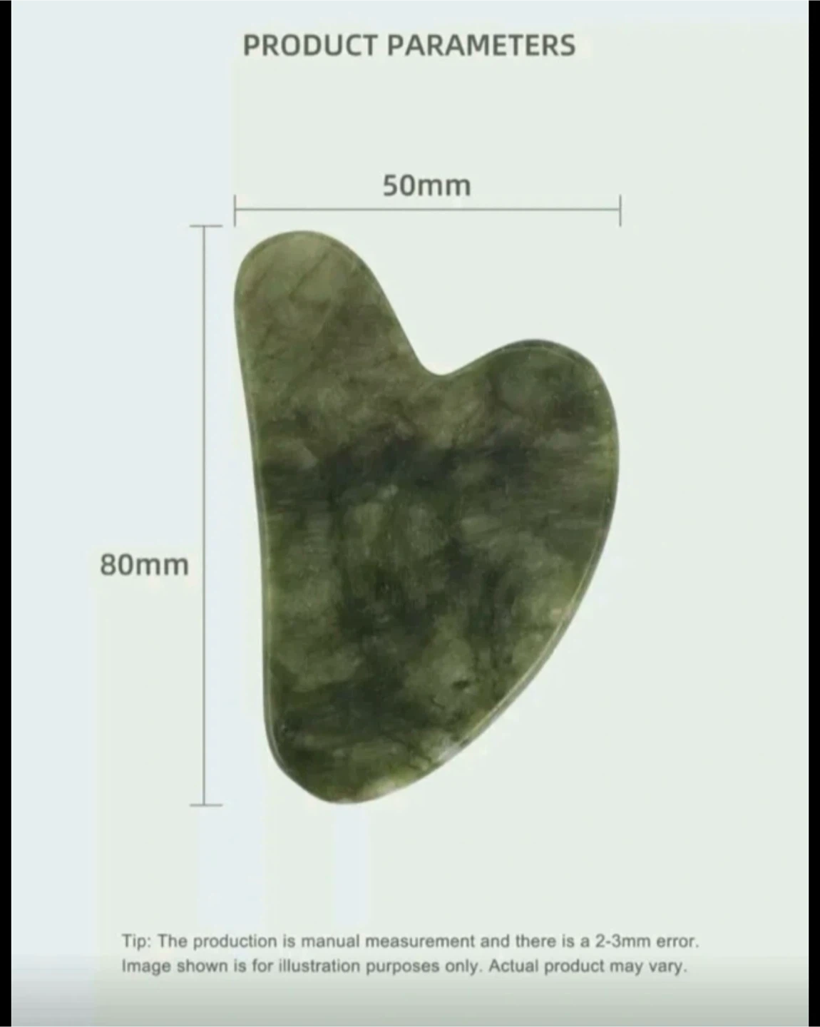 Jade Gua Sha Tool - photo 2