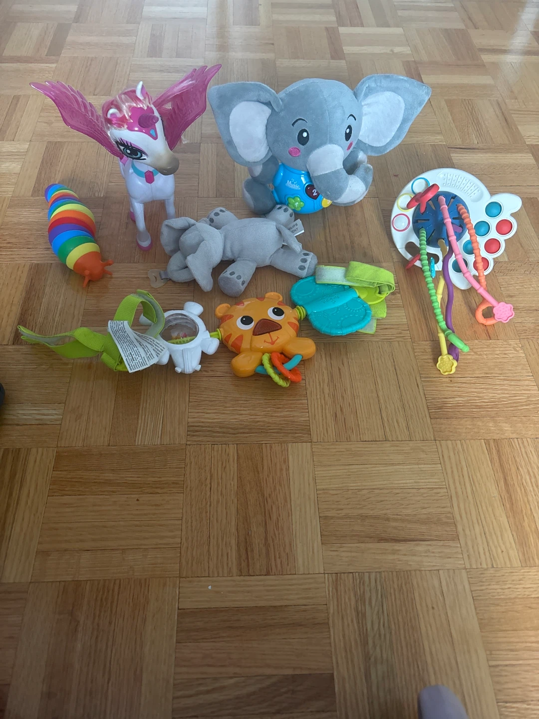 Assorted Baby Sensory and Activity Toys