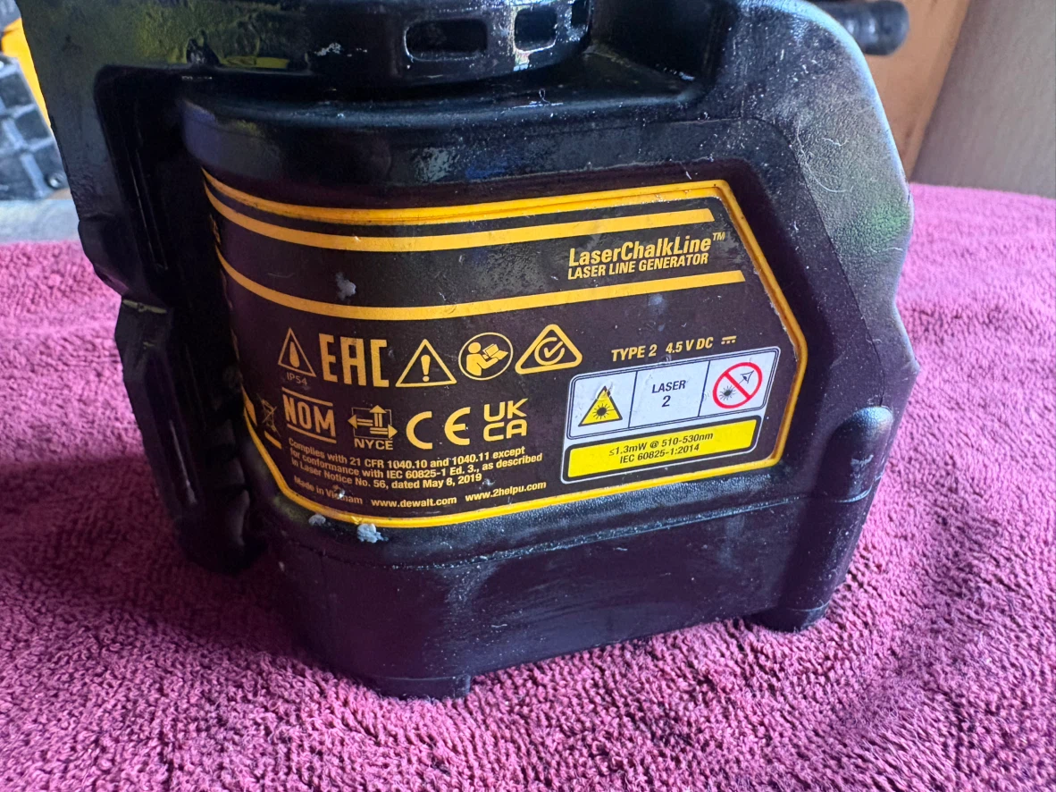 DeWalt DW088CG Green Line Laser - photo 5
