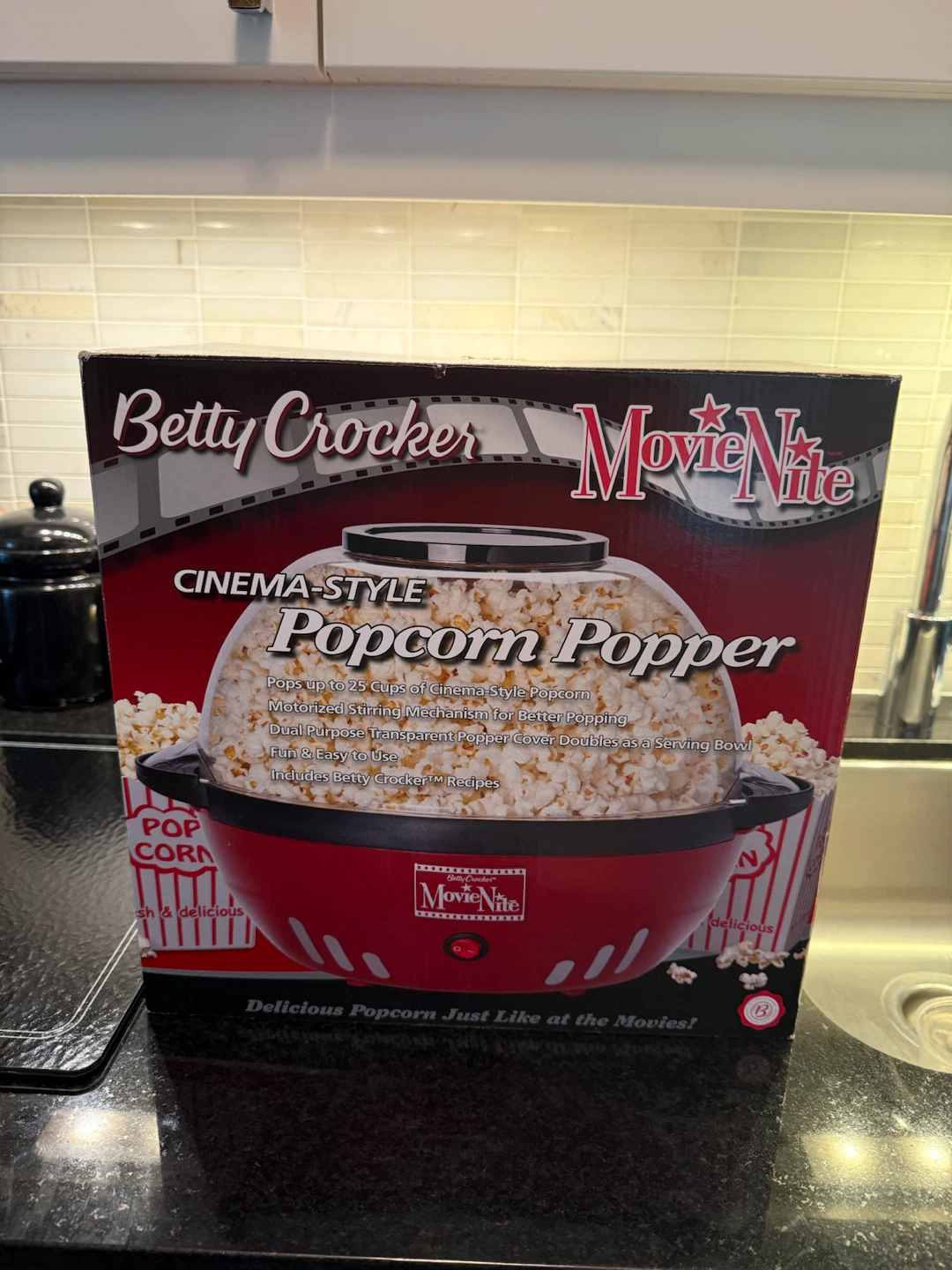 Betty Crocker MovieNite Popcorn Popper