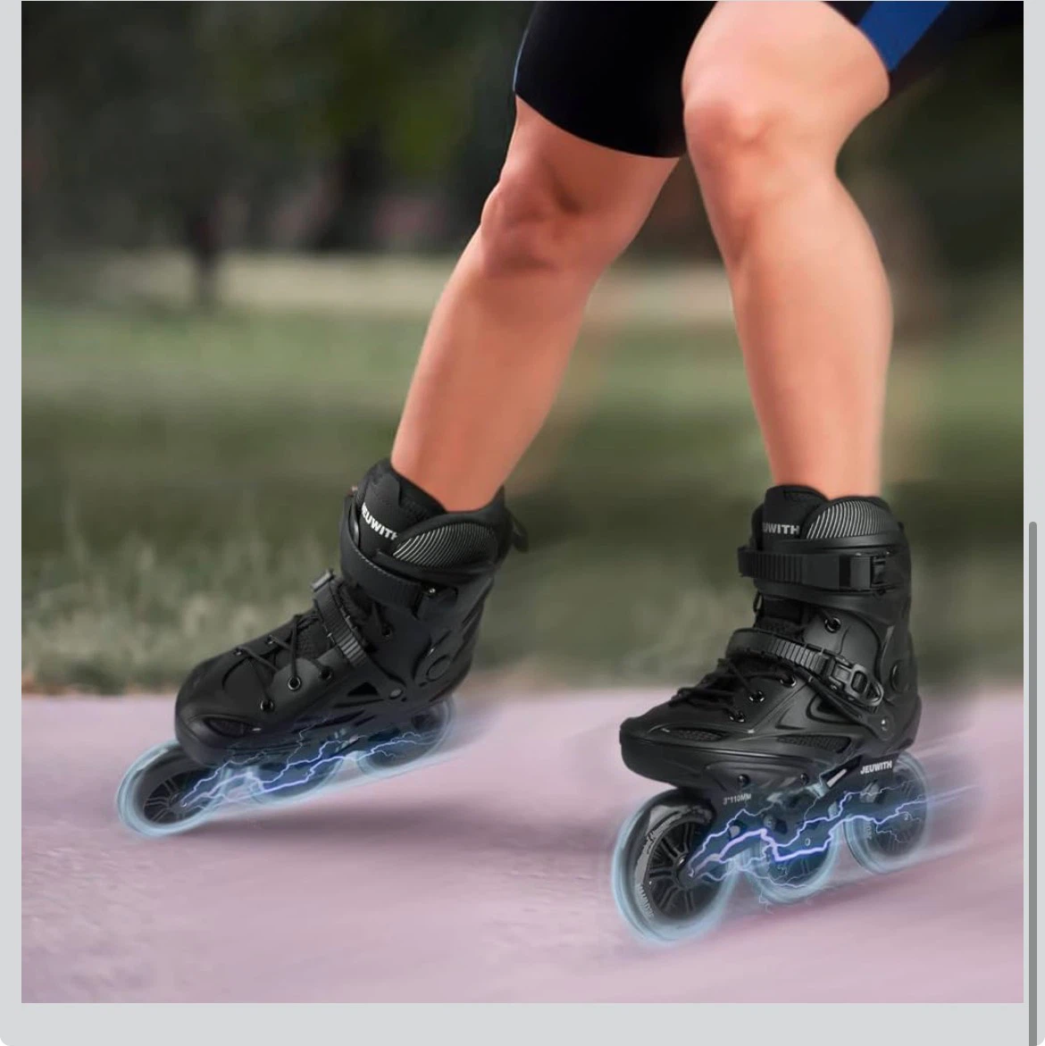 JEUWITH Inline Skates Black - photo 5