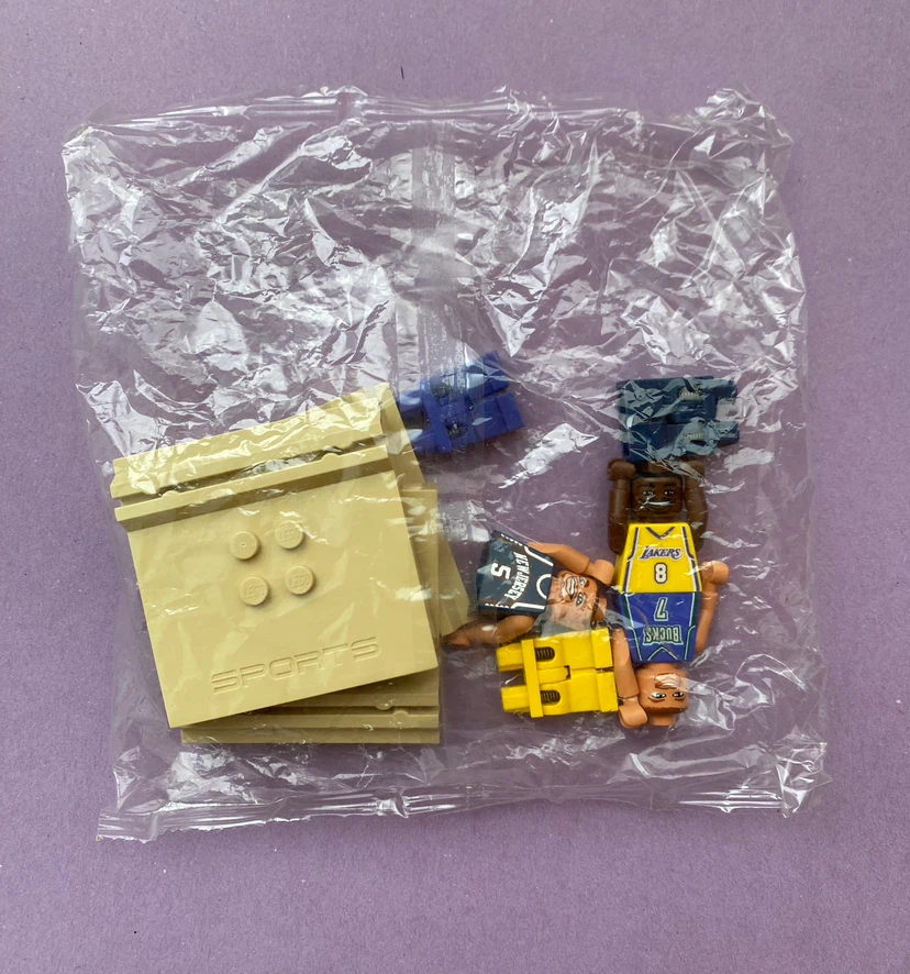 Kobe Bryant Lego Minifigure (New & Sealed)