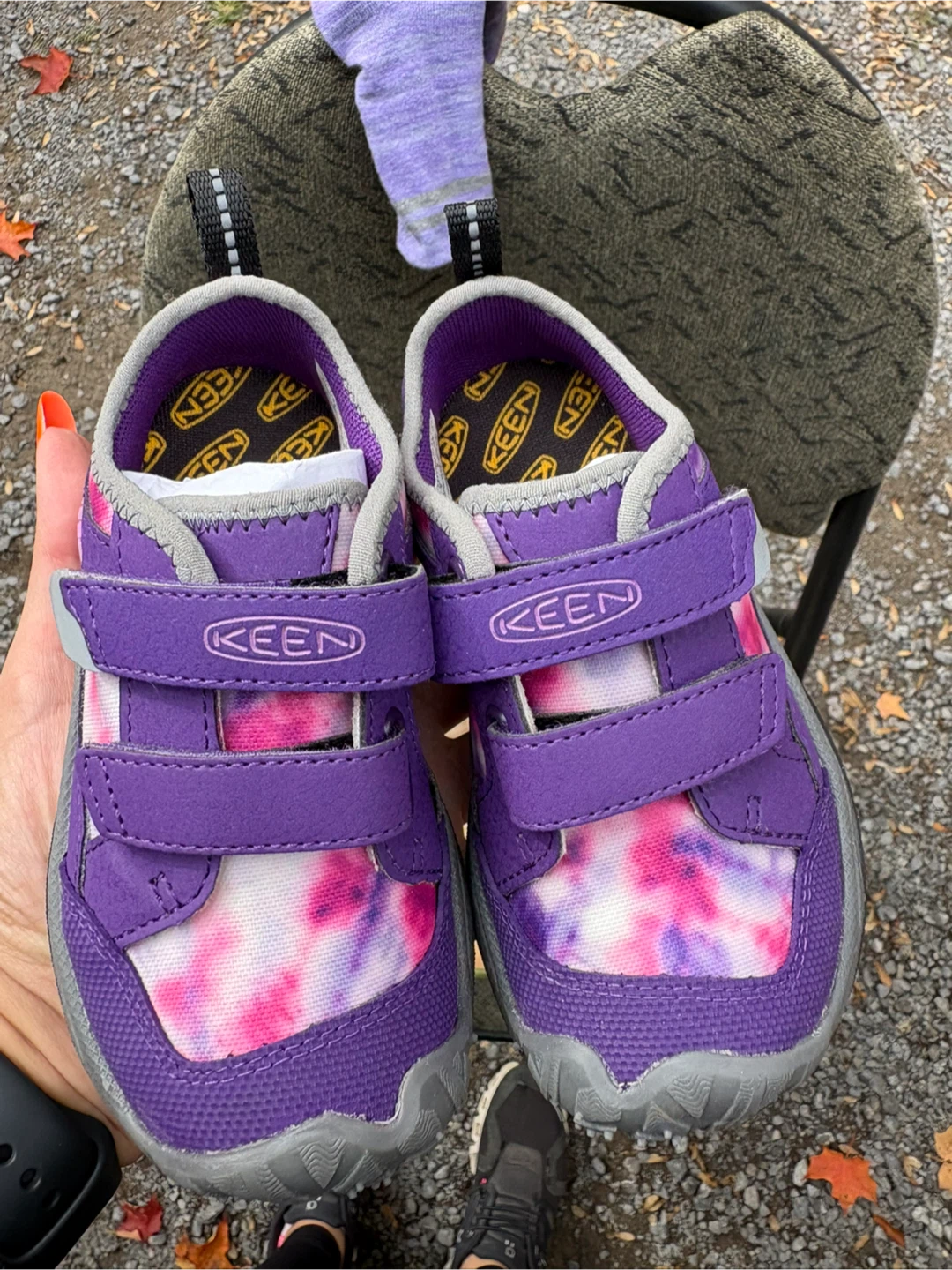 KEEN Kids Shoes Purple Tie-Dye New in Box - photo 2