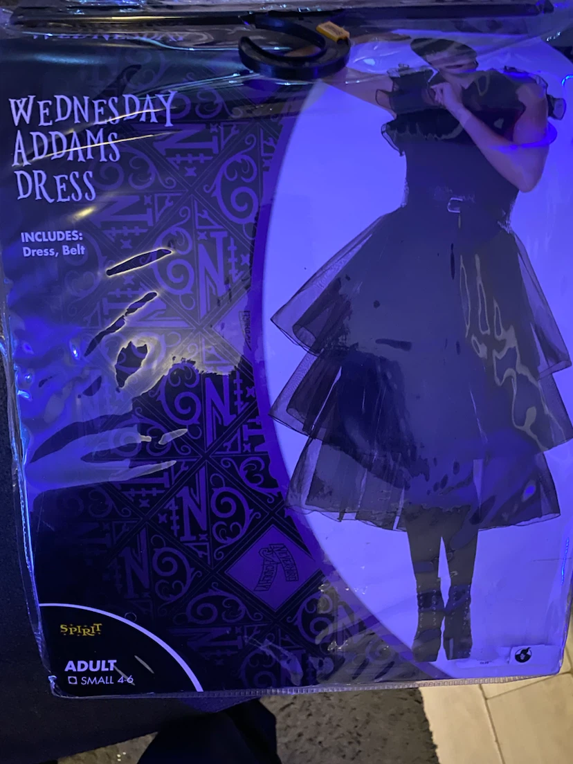 Wednesday Addams Costume Dress