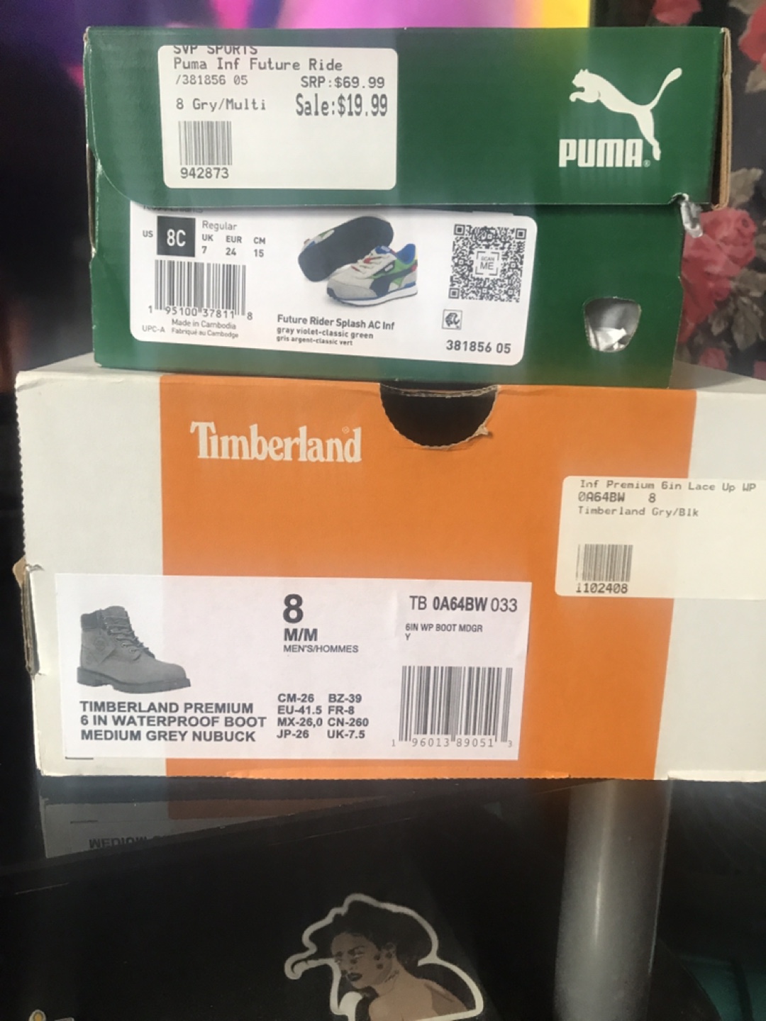 Timberland Premium 6 Inch Boots Grey - photo 2