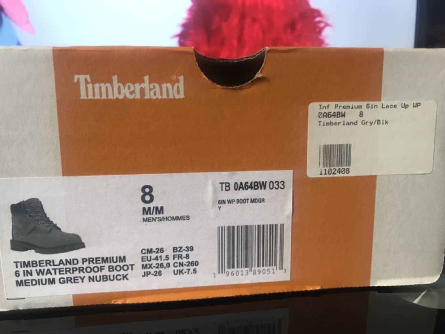 Timberland Premium 6 Inch Boots Grey - photo 4