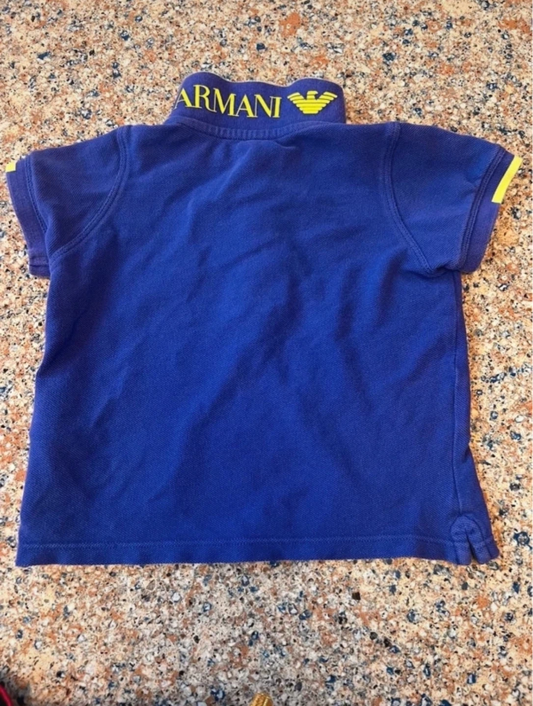 Original and authentic Armani Baby Blue Polo Shirt 12M - photo 5