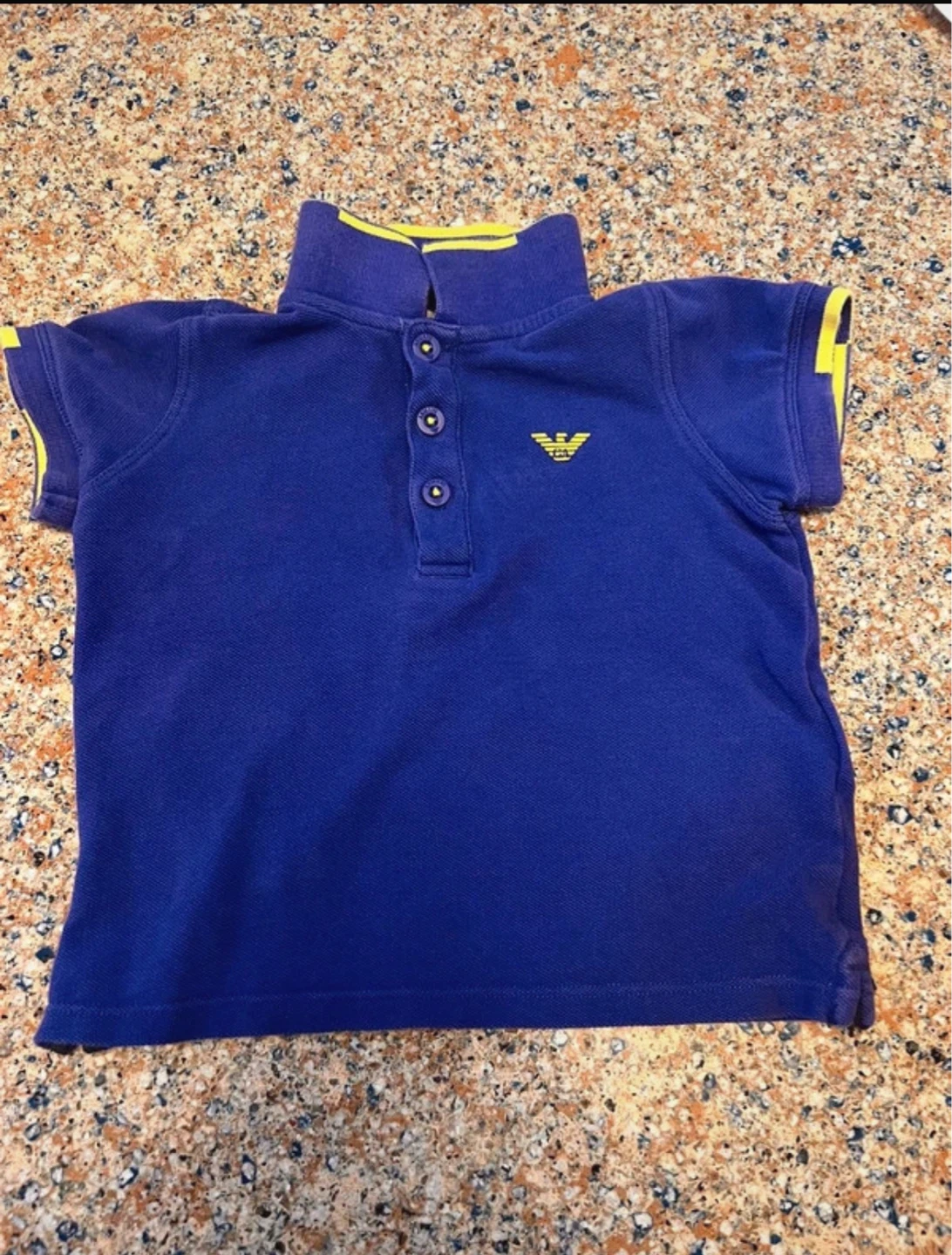 Original and authentic Armani Baby Blue Polo Shirt 12M