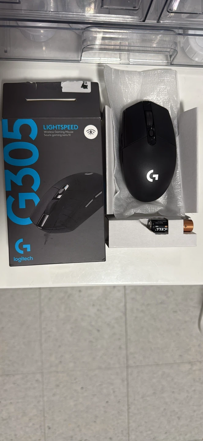 New Logitech G305 Lightspeed Wireless Gaming Mouse - photo 2