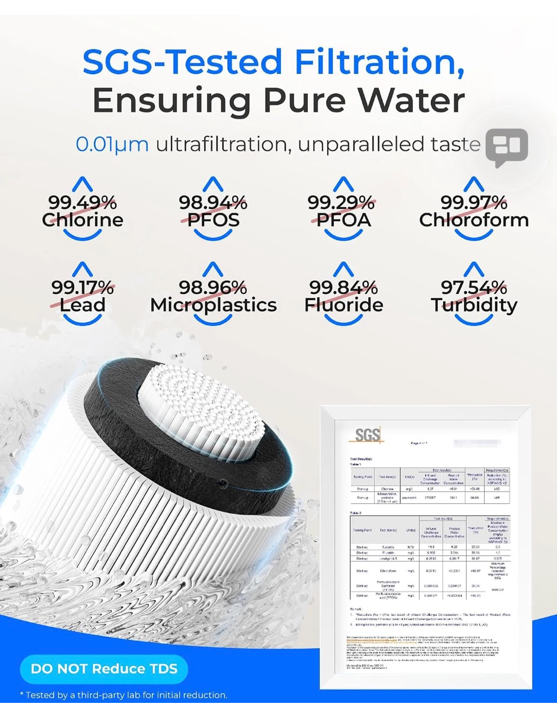 Waterdrop WD-17UA-UF Under Sink Water Filter - photo 3