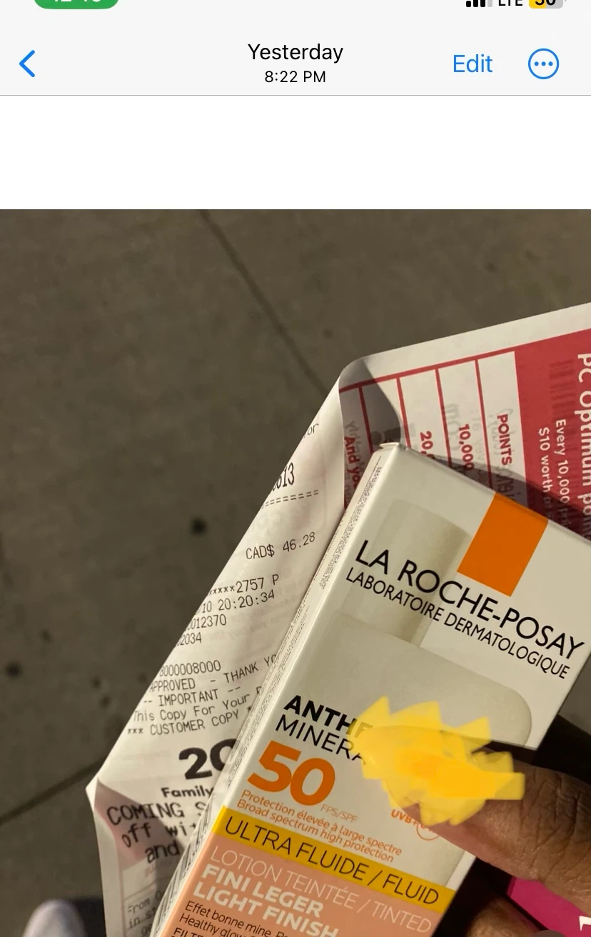 La Roche-Posay Anthelios Mineral SPF 50 Tinted Fluid