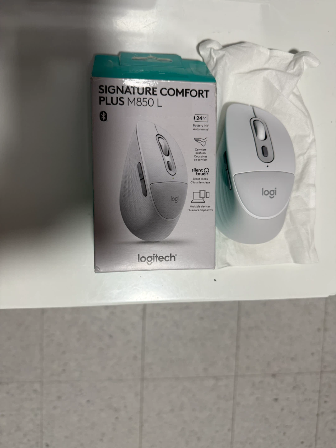 New Logitech Signature Comfort Plus M850 L Mouse - photo 5