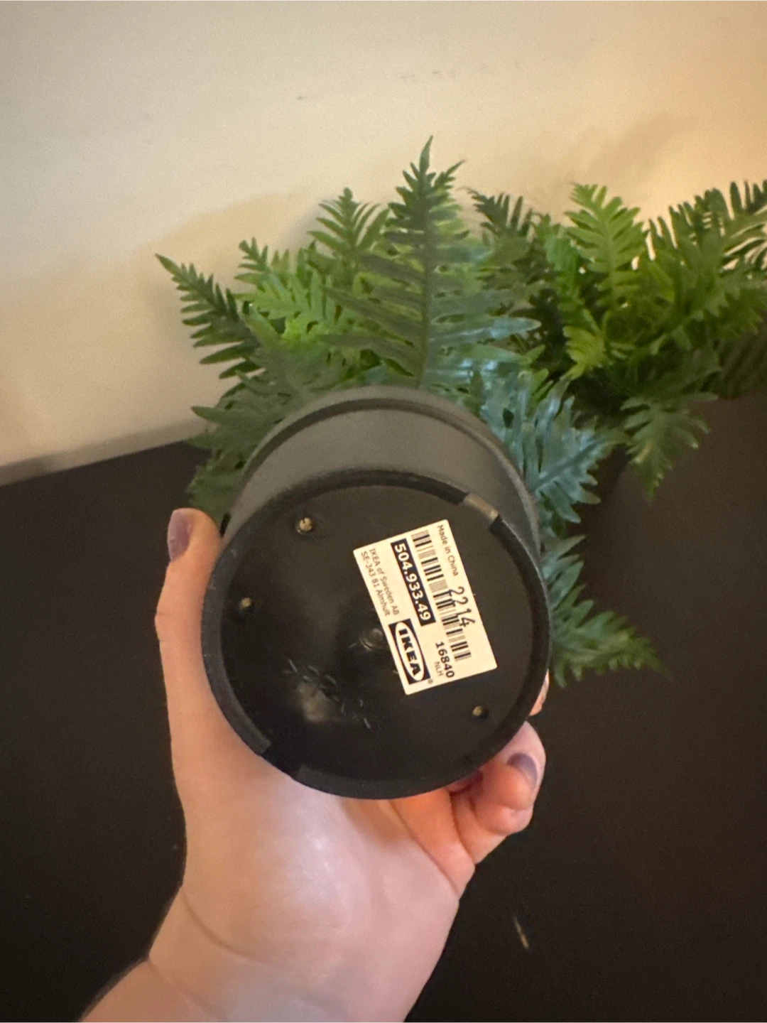 3 IKEA Artificial Potted Ferns - photo 5