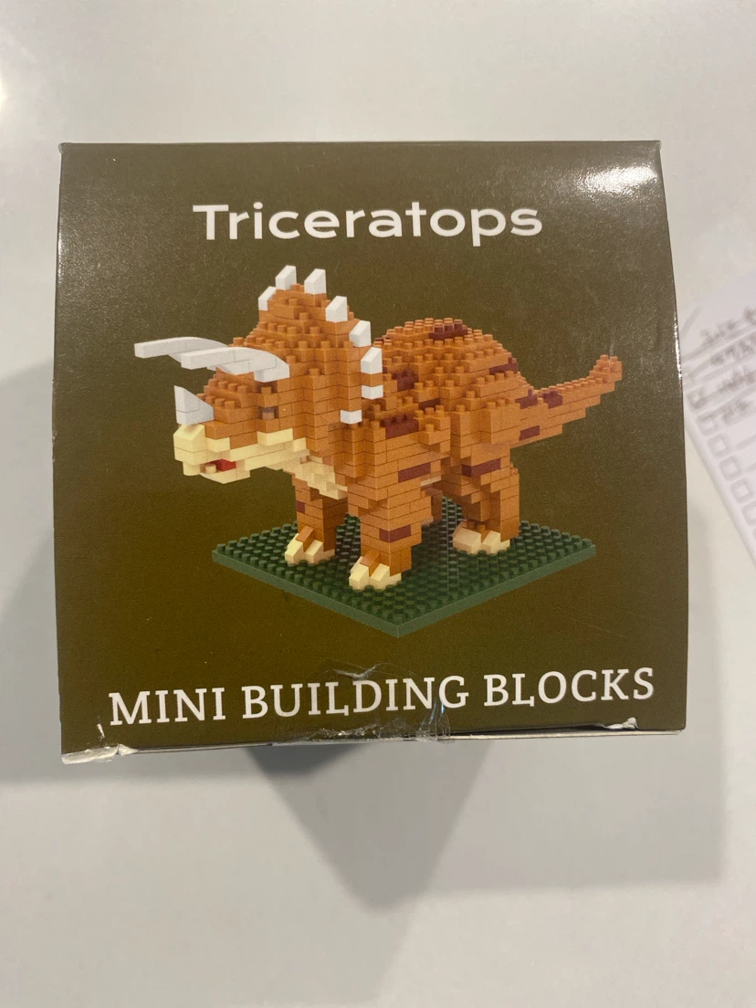 Triceratops Mini Building Blocks Set - photo 4