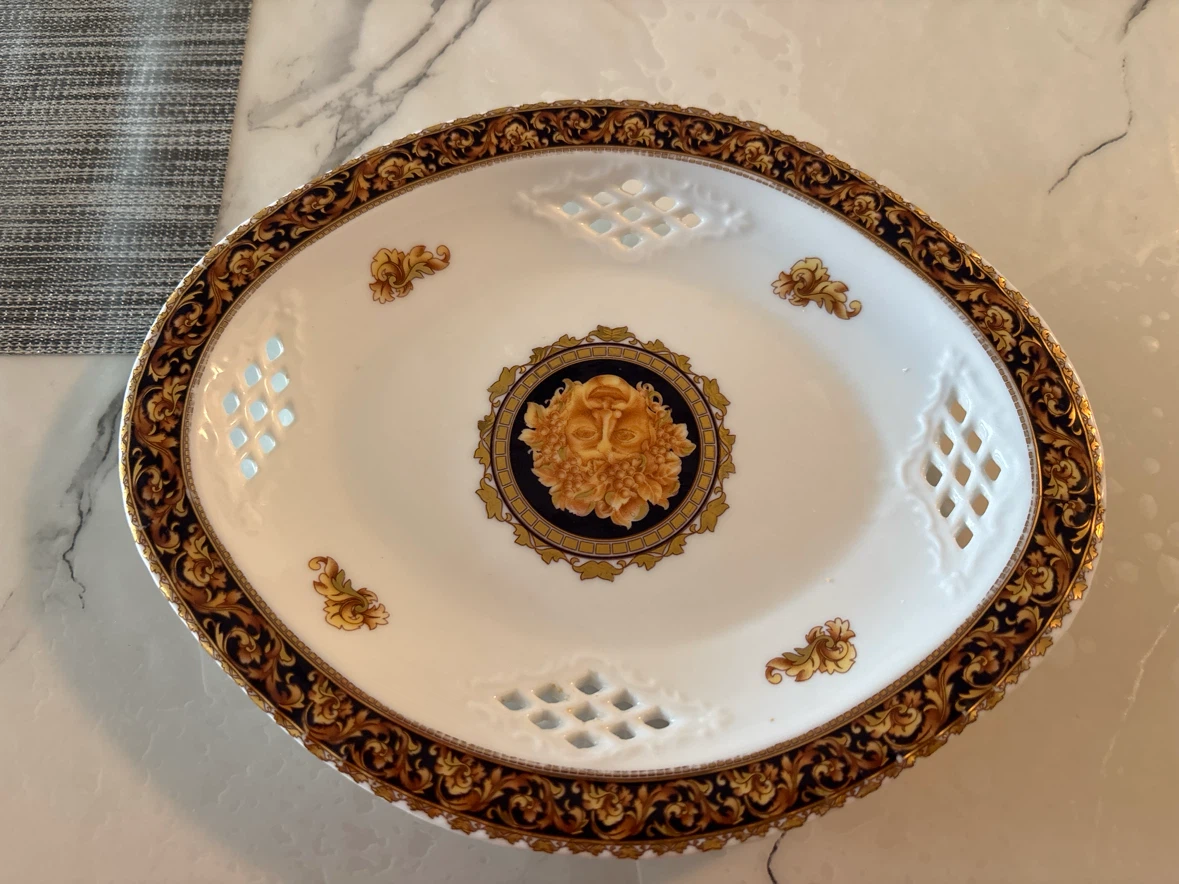 T. Limoges Bacchus Porcelain Serving Platter