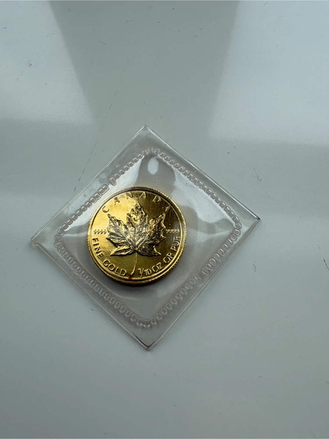 1/10 oz Canadian Gold Maple Leaf