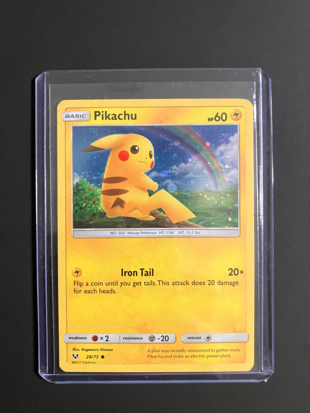 Pikachu 28/73 Pokemon Cosmos Holo LP