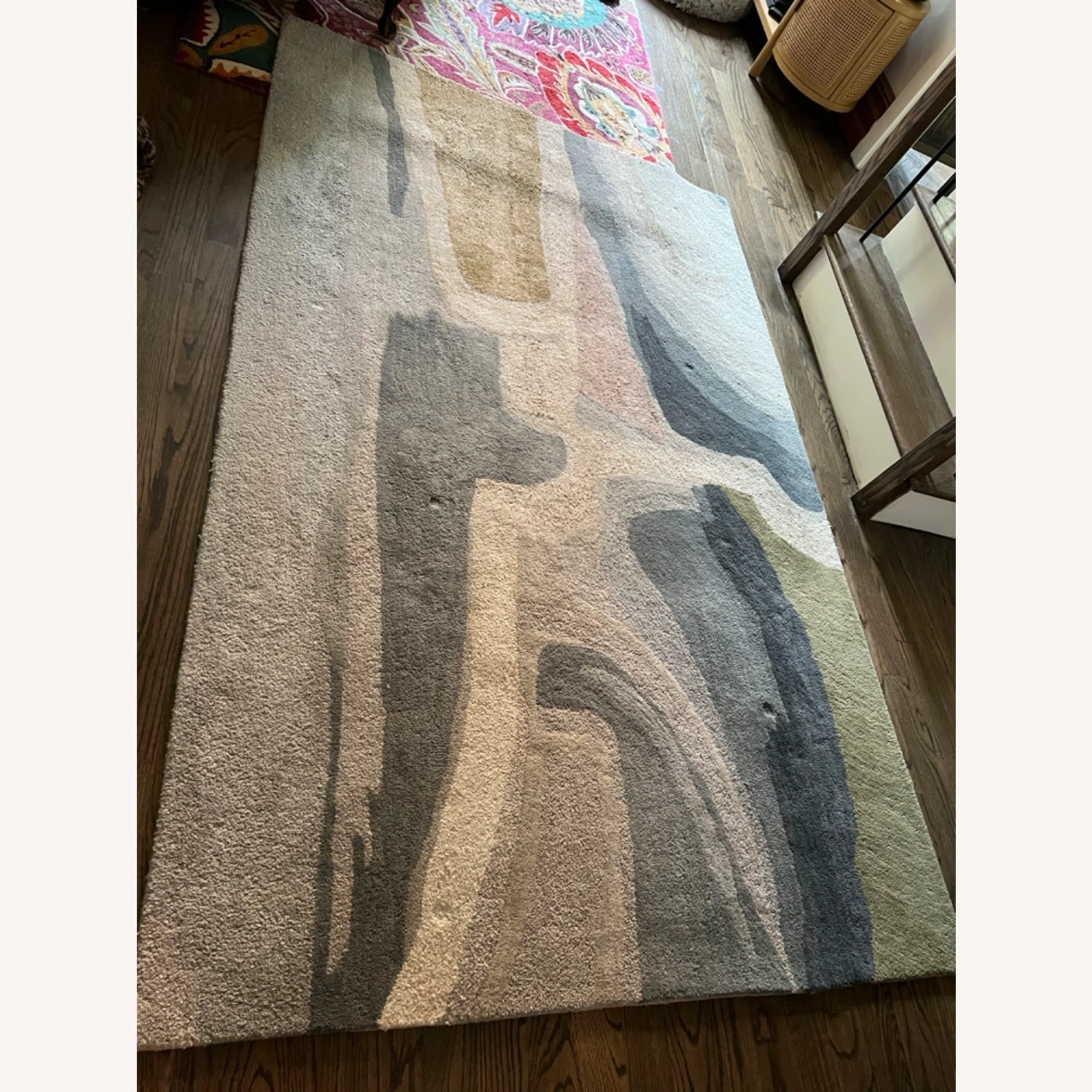 Abstract Area Rug with Multi-Color Design 5x8 - photo 5