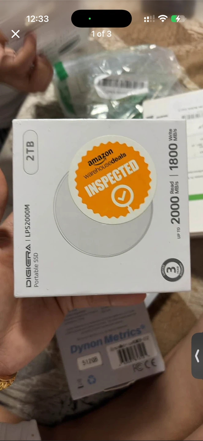DIGIERA LP52000M 2TB Portable SSD - photo 2