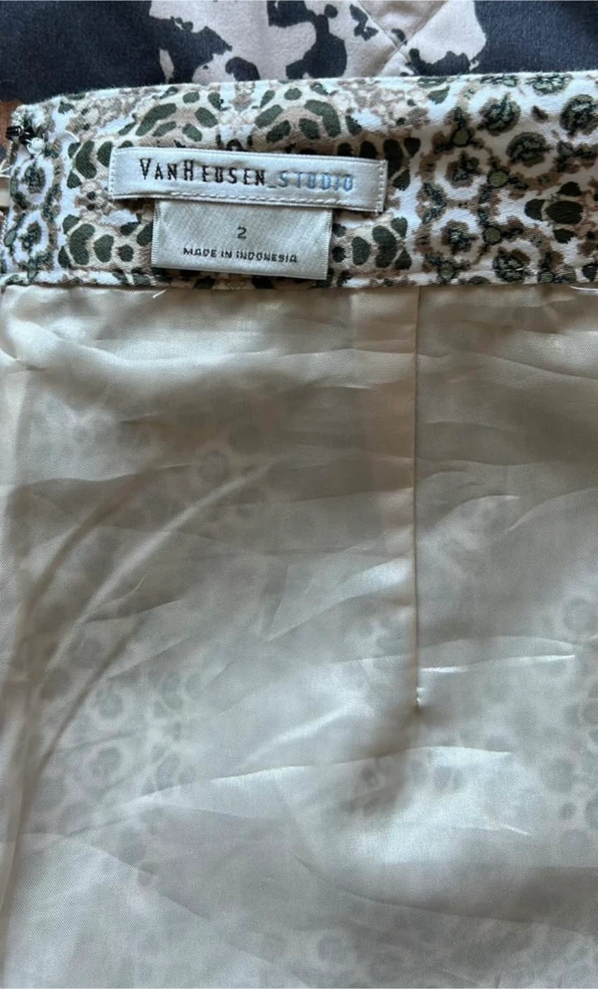 Van Heusen Studio Patterned Skirt Size 2 - photo 2