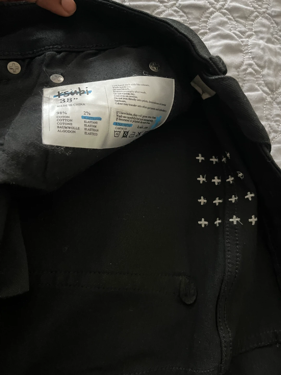Ksubi Van Winkle Black Jeans 38 - photo 3