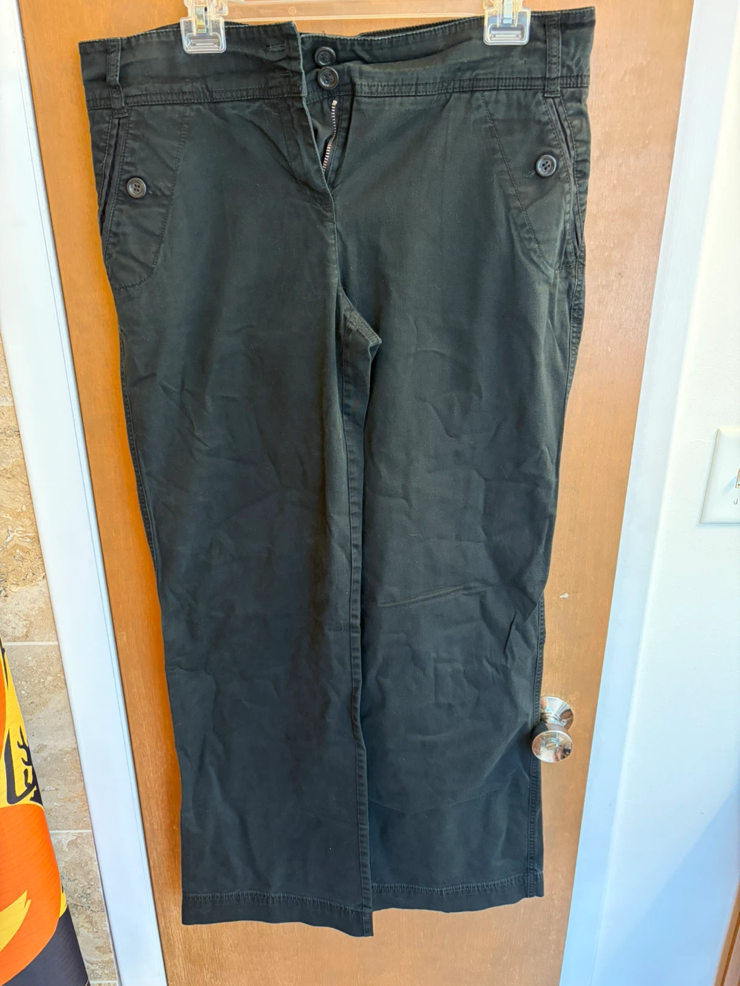New York & Company Black Pants Tall Size 12