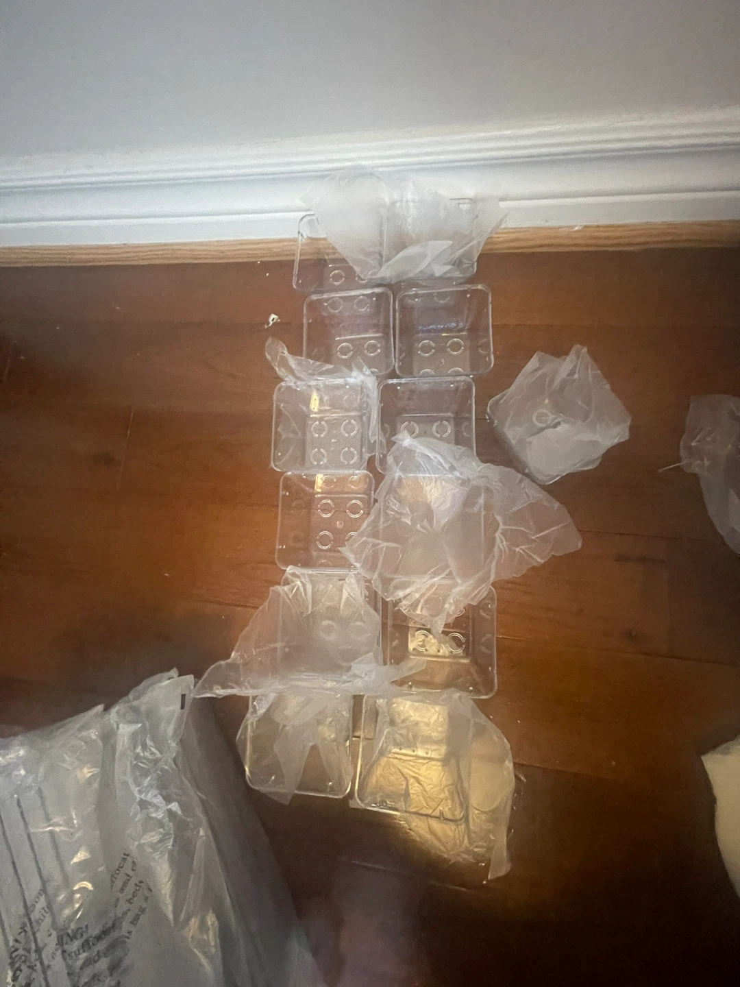 Clear Plastic Organizer Bins - Set of 30 - photo 4