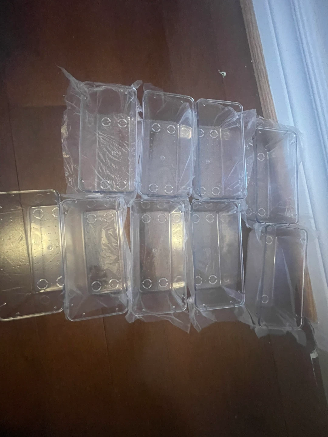 Clear Plastic Organizer Bins - Set of 30 - photo 5