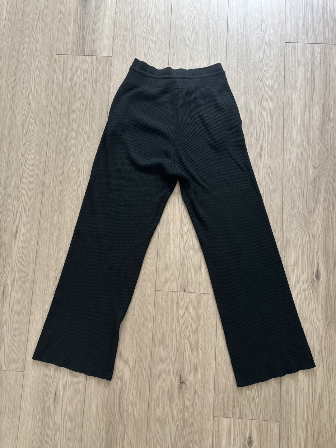 Uniqlo women’s ribbed wide easy pants size XS - photo 4