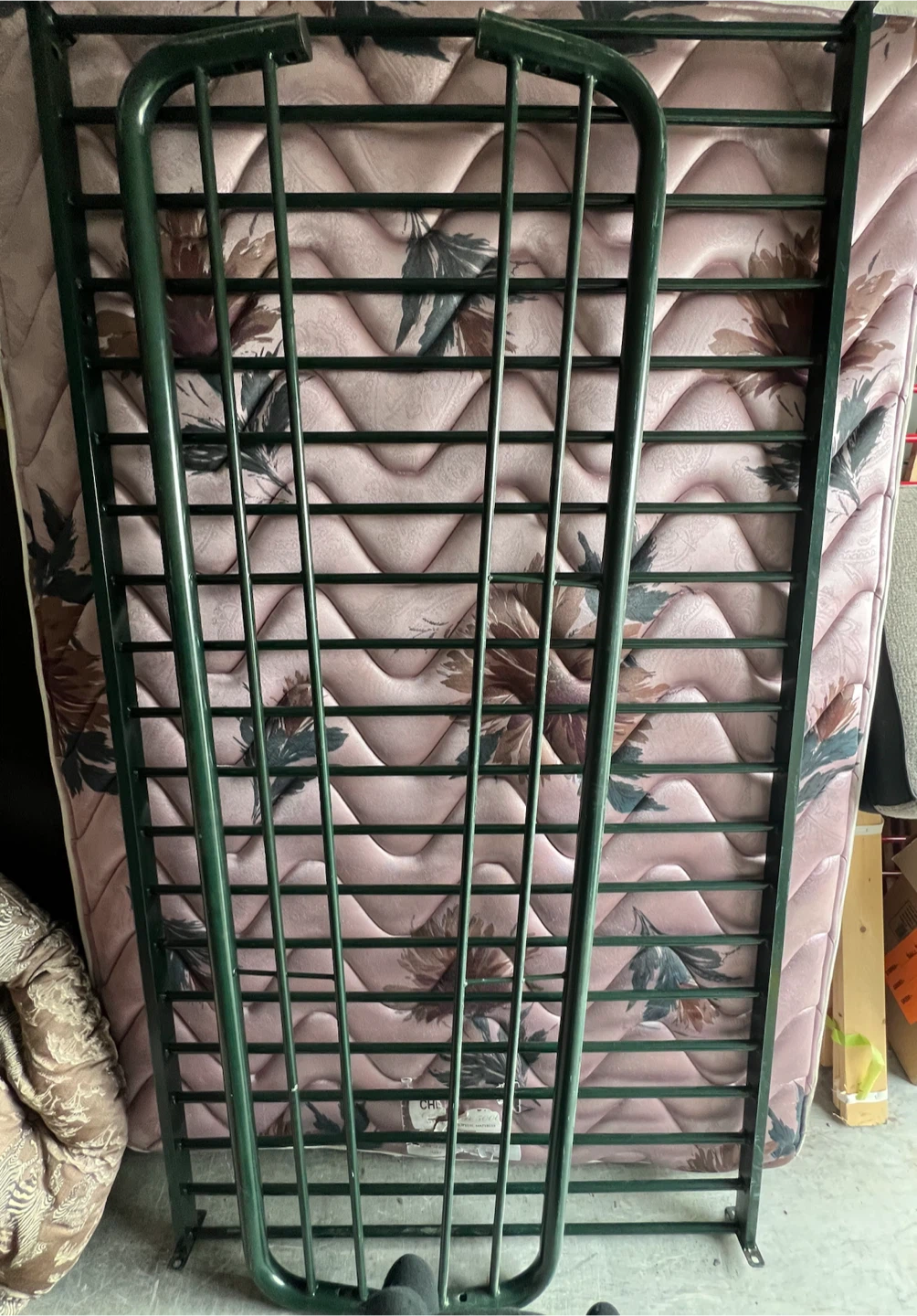 Twin over Double Green Metal Bunkbed *Can Deliver* - photo 3