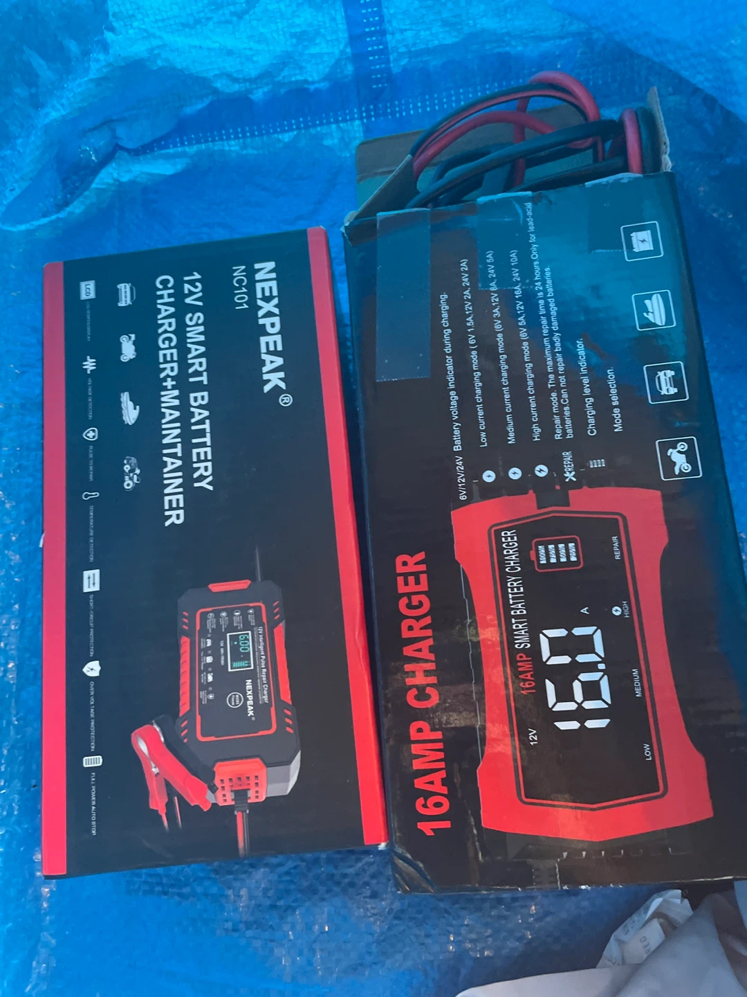 NEXPEAK NC101 16A Smart Battery Charger - photo 5