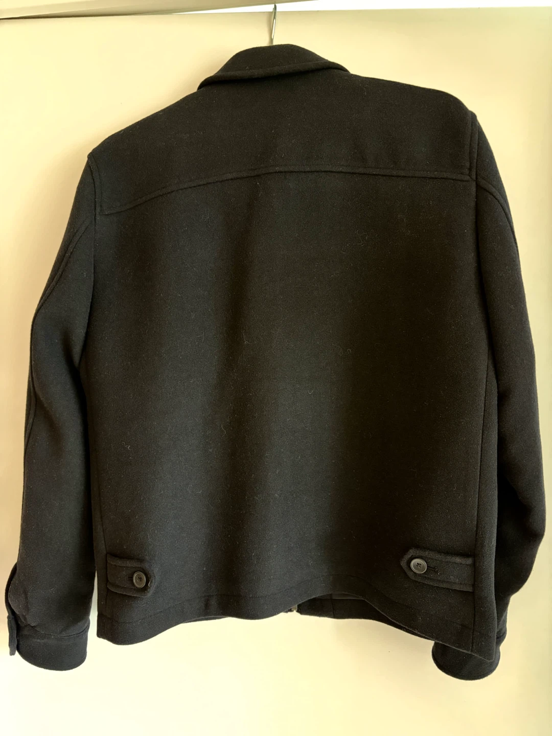Uniqlo Navy Jacket Single Collar Blouson - photo 3