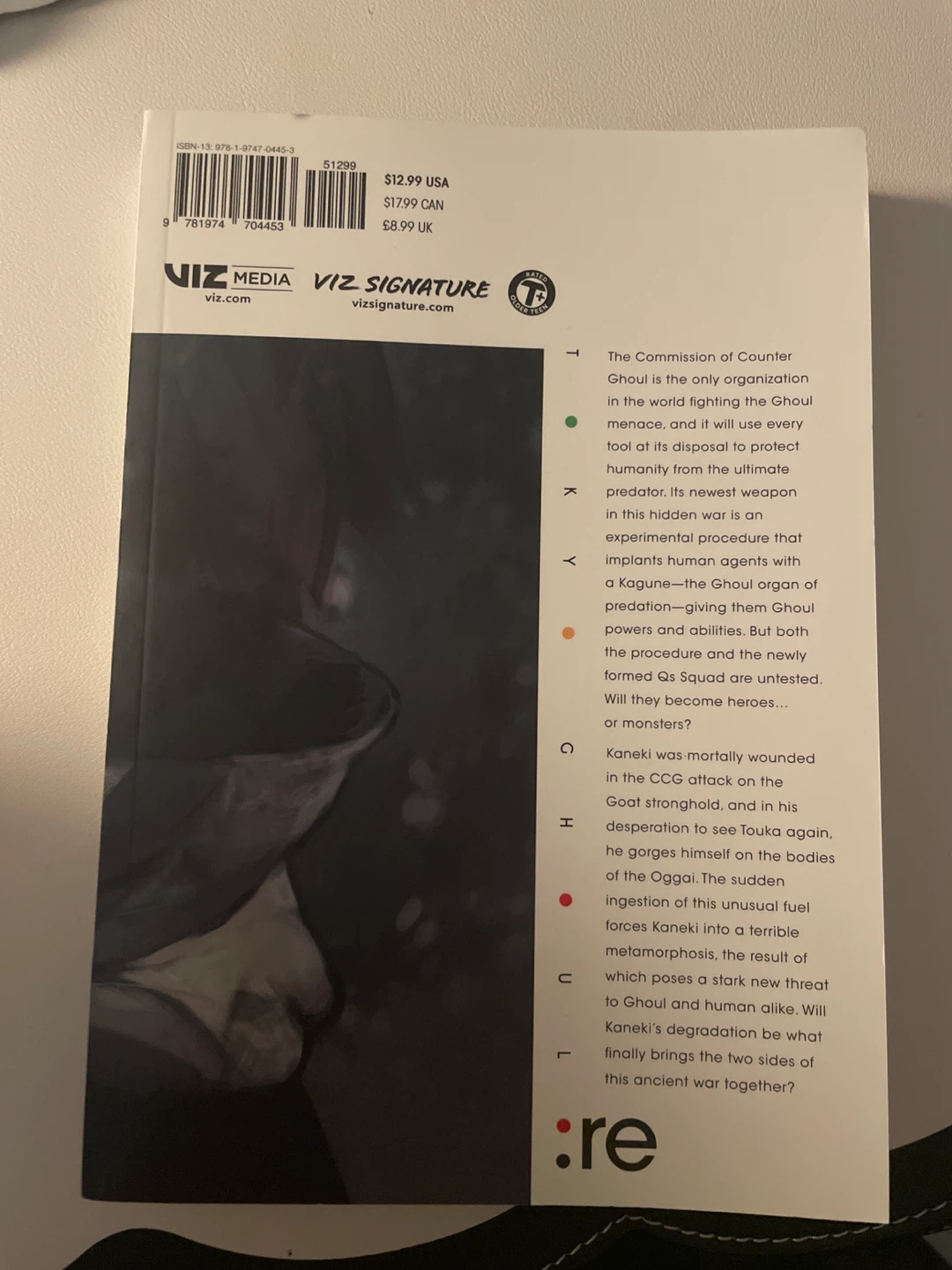 Tokyo Ghoul:re Vol. 14 Manga by Sui Ishida - photo 2
