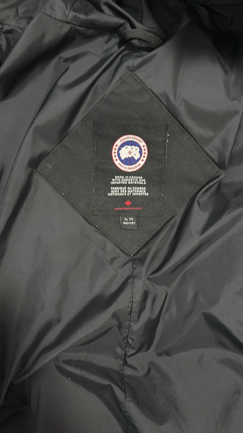 Canada Goose Parka Black Size XL