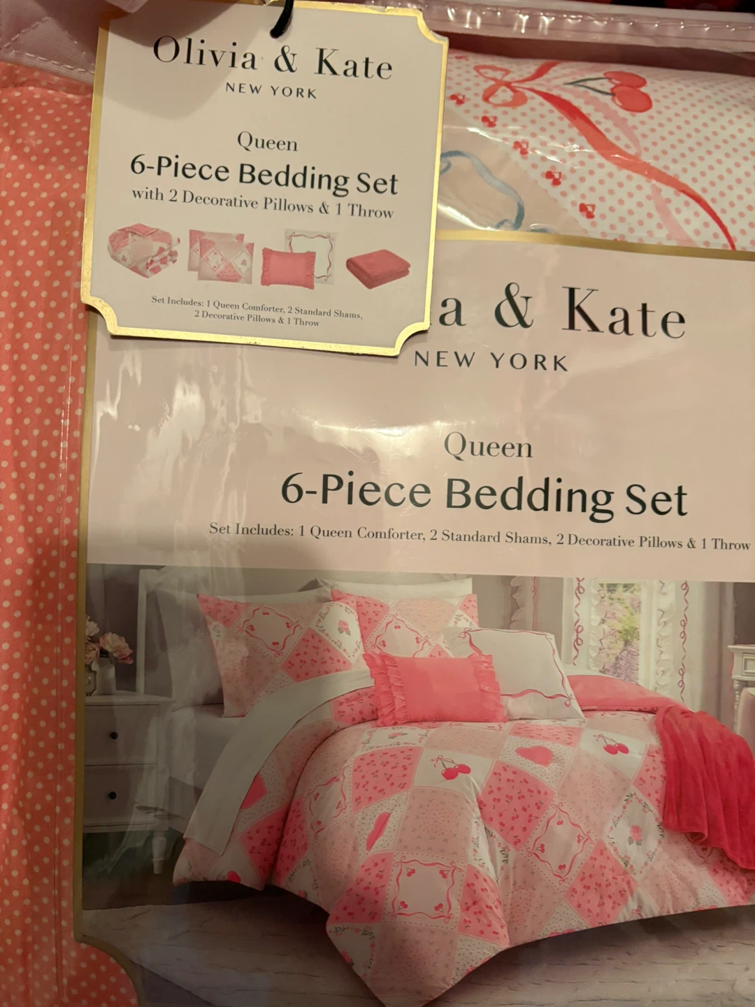 Olivia & Kate 6-Piece Queen Bedding Set - photo 2