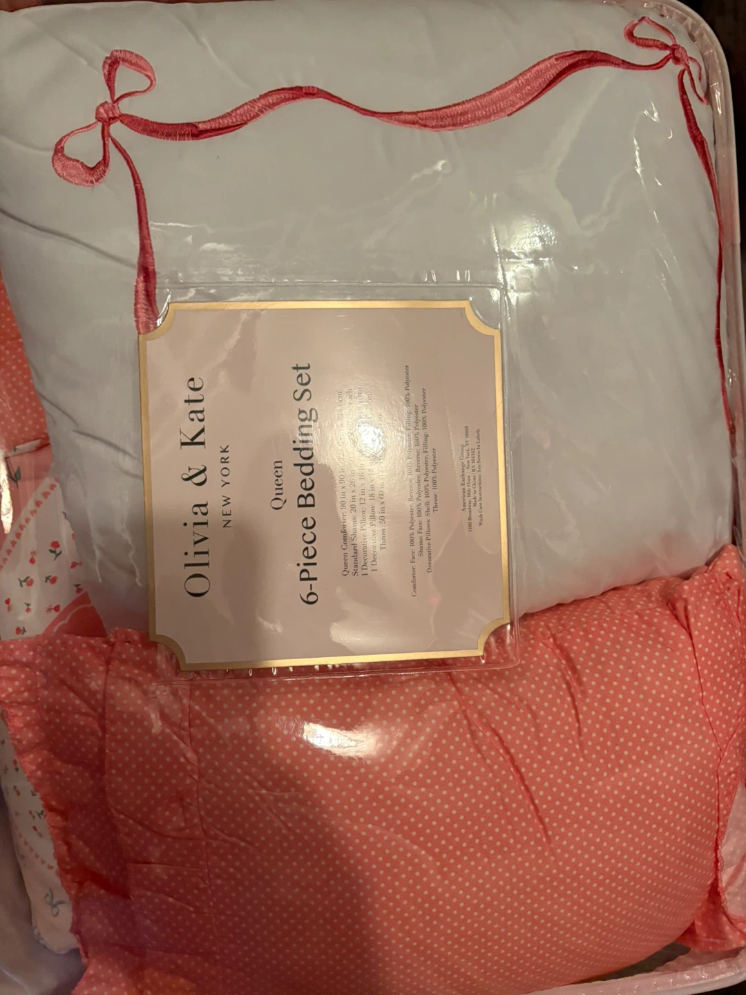 Olivia & Kate 6-Piece Queen Bedding Set - photo 3