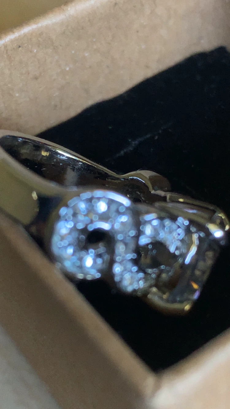 Sparkly Cocktail Ring - photo 2