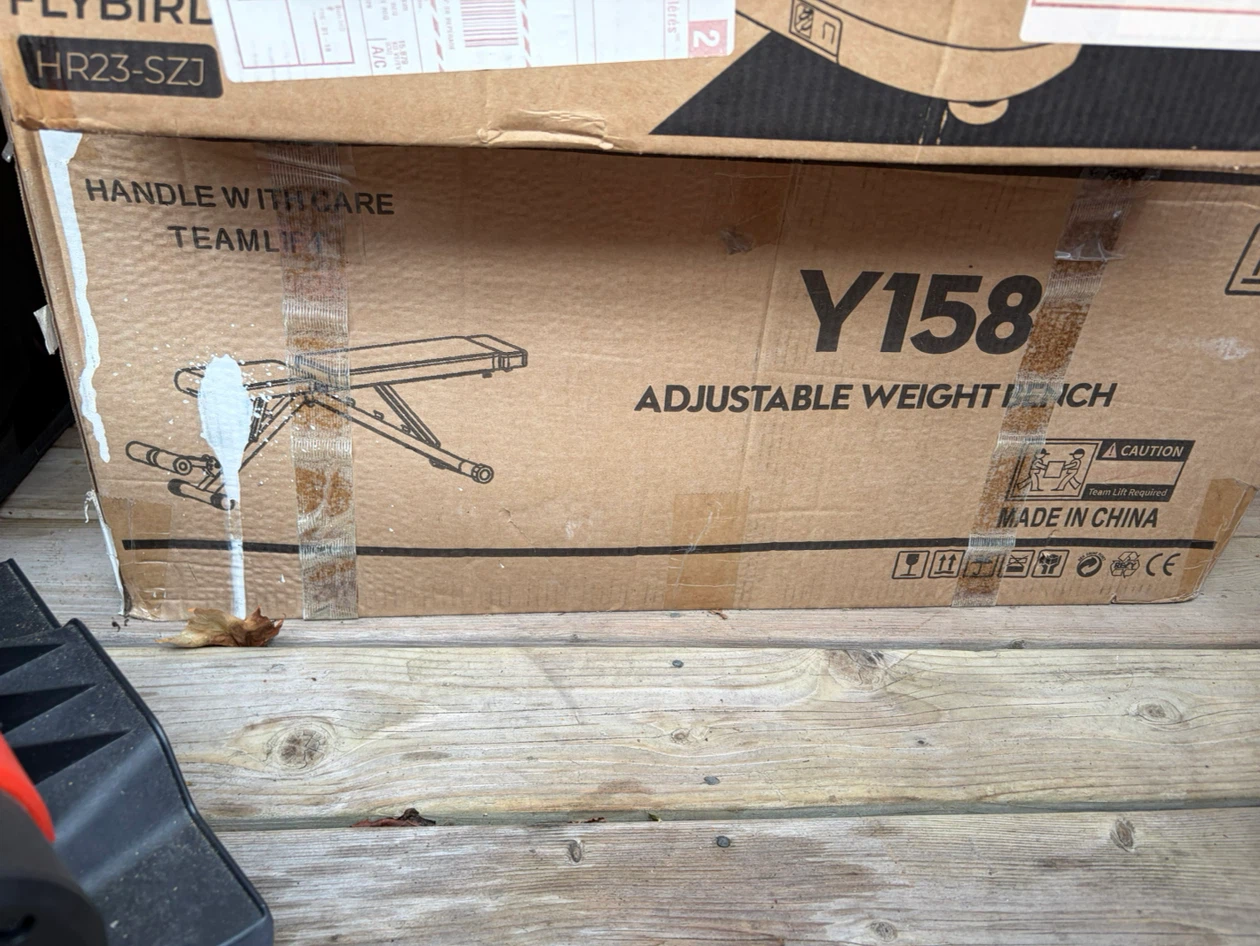 Pooboo Y158 Adjustable Weight Bench