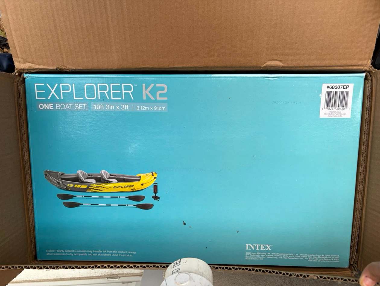 Intex Explorer K2 Kayak Set