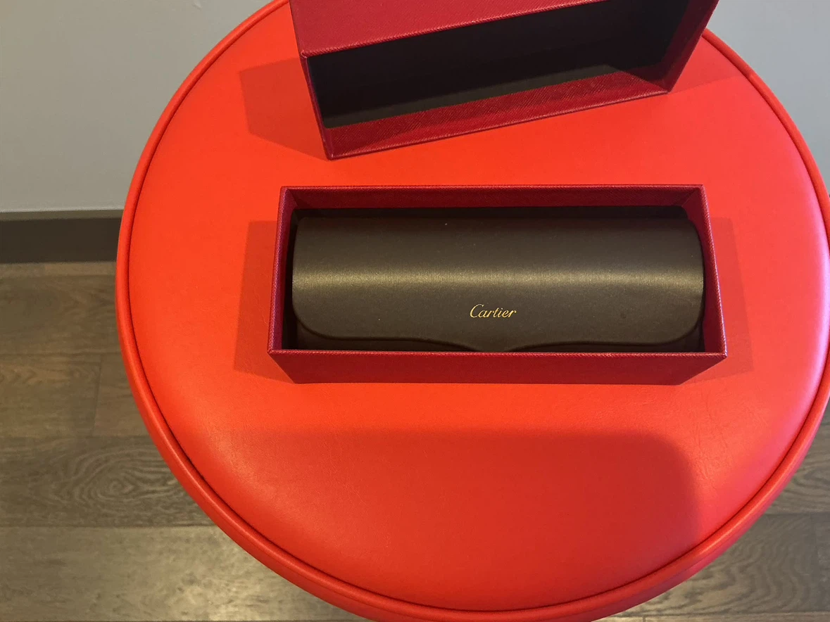 Cartier rimless sunglasses with case - photo 5