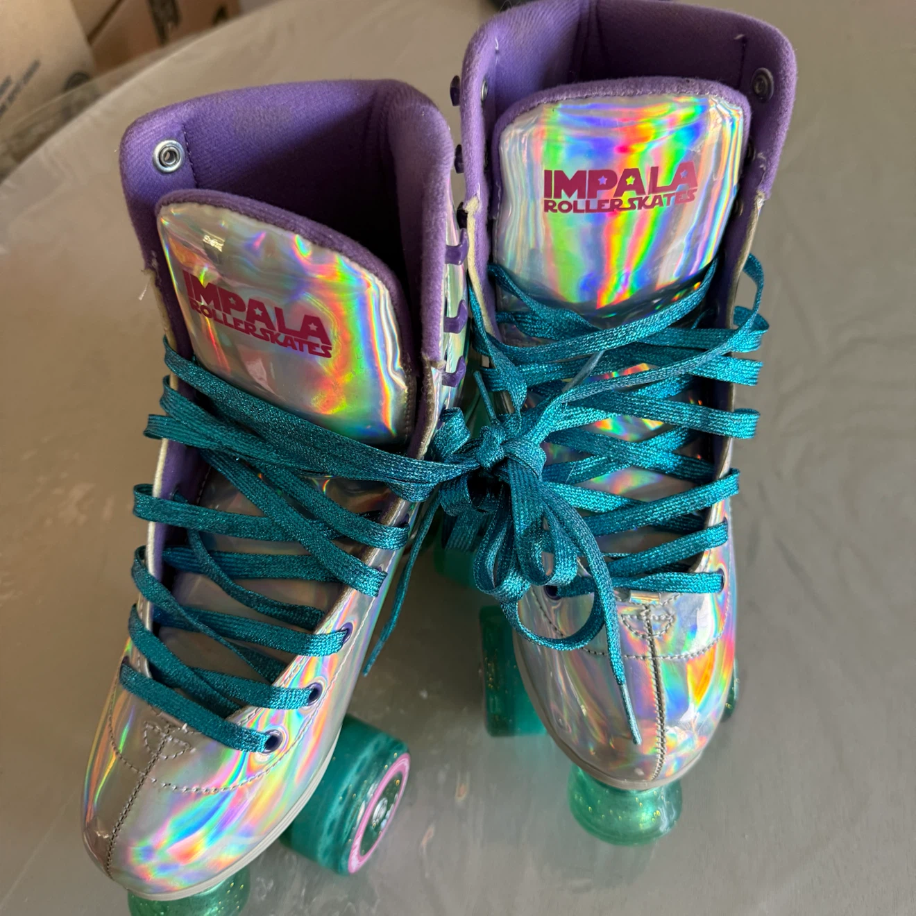 Impala Holographic Roller Skates - US Size 6