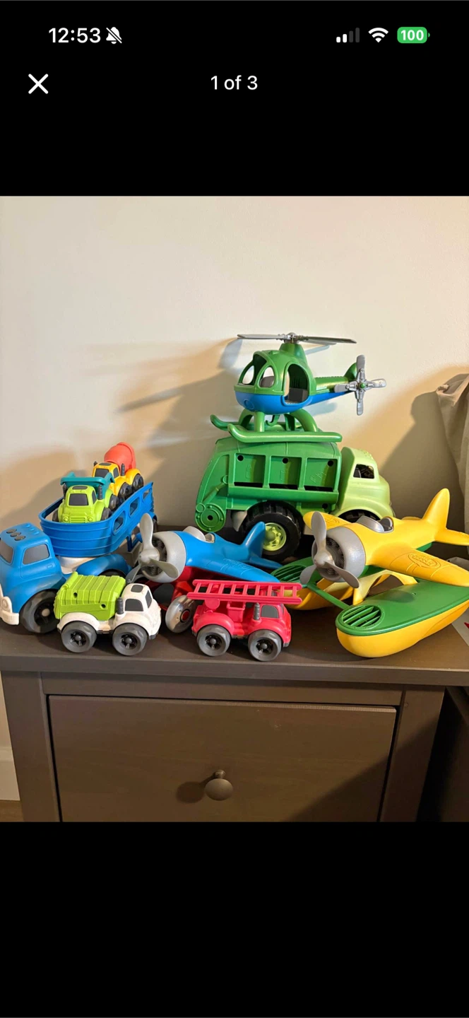 Green Toys Vehicle and Aircraft Set