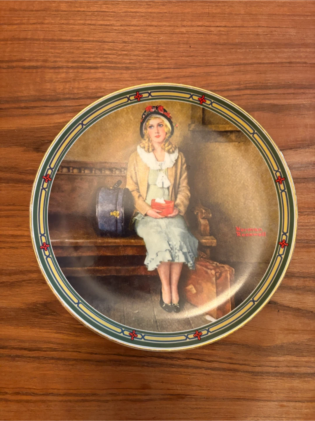 Norman Rockwell A Young Girl's Dream Collector Plate